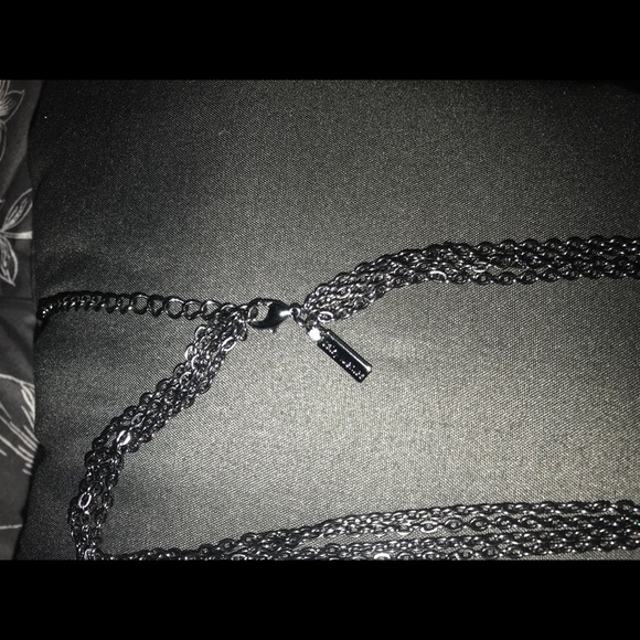 Round hanging double necklace - Picture 4 of 6